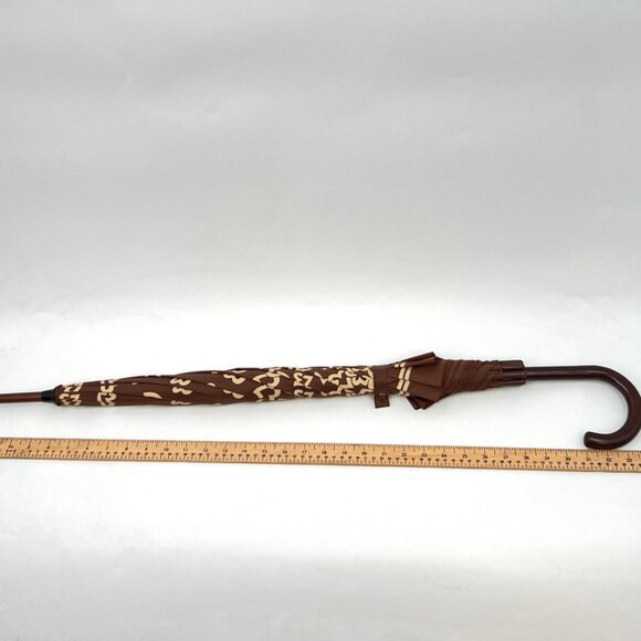 Vintage Diane Von Furstenberg Heart Print Umbrella - Picture 7 of 7